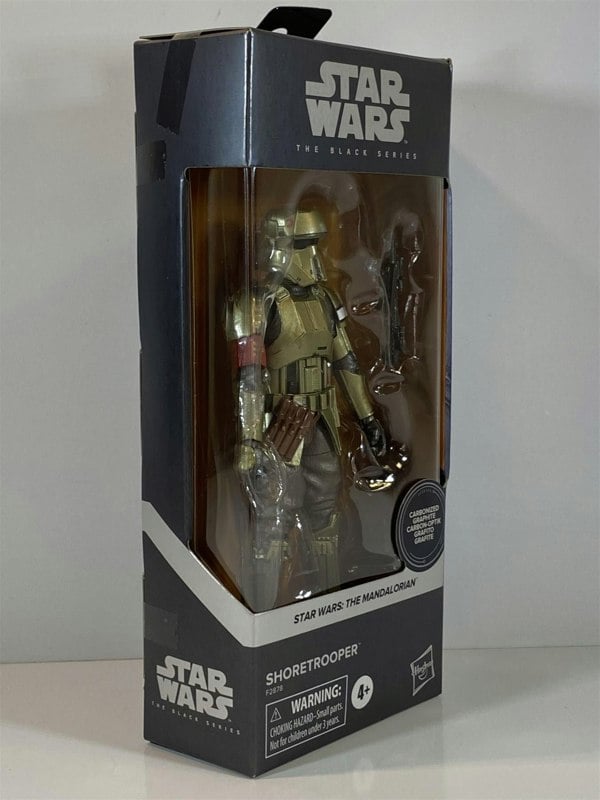 shore trooper the mandalorian carbonized 6 inch figure hasbro f2878