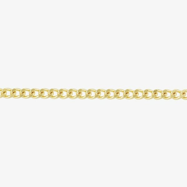 T. H. Baker 9ct Yellow Gold 18inch Fine Curb Chain ST-CN025-18