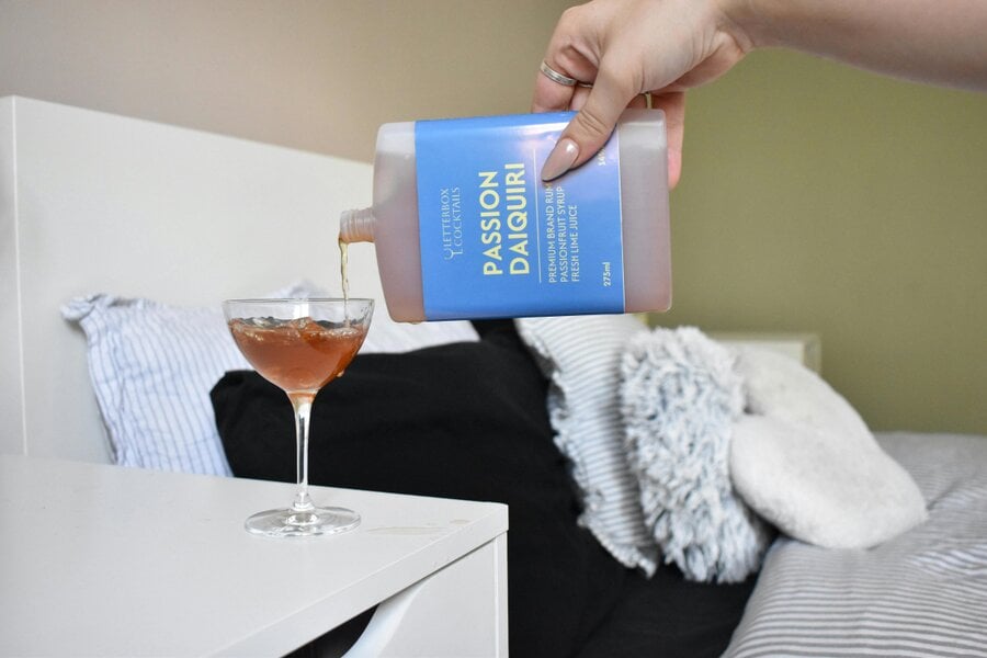 Letterbox Cocktails Passion Daiquiri Mini - Premium Letterbox Cocktail Gift