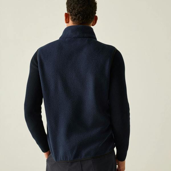 Regatta Mens Frankie Borg Body Warmer - Navy/Black - 