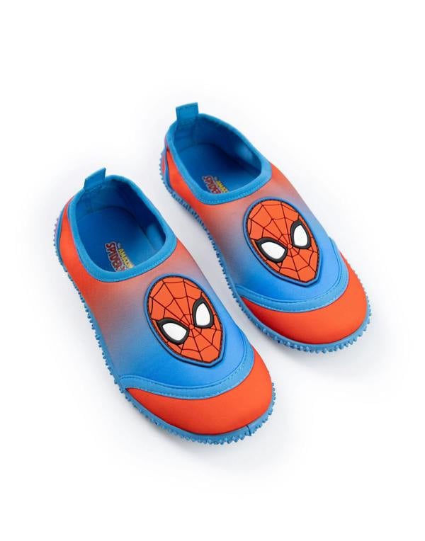 Spiderman Boys Red Character Aqua Shoes