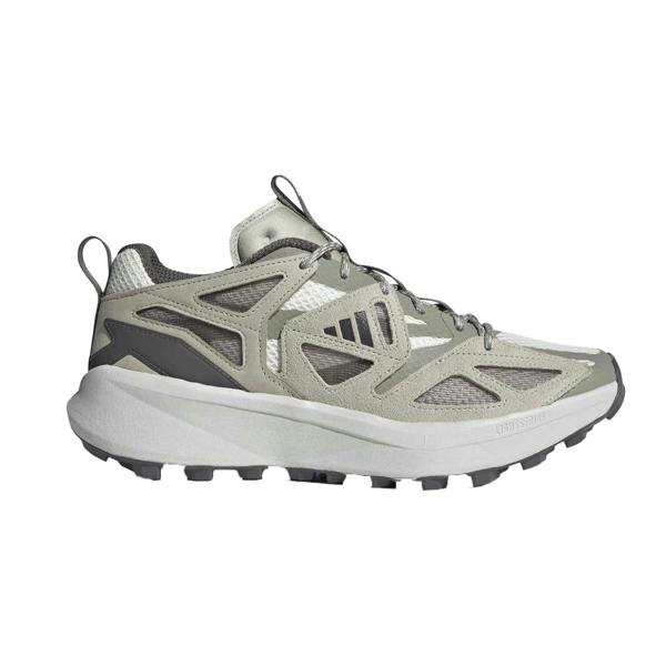 Adidas Mens Kantai Trail Leather Shoes - Charcoal/White - 
