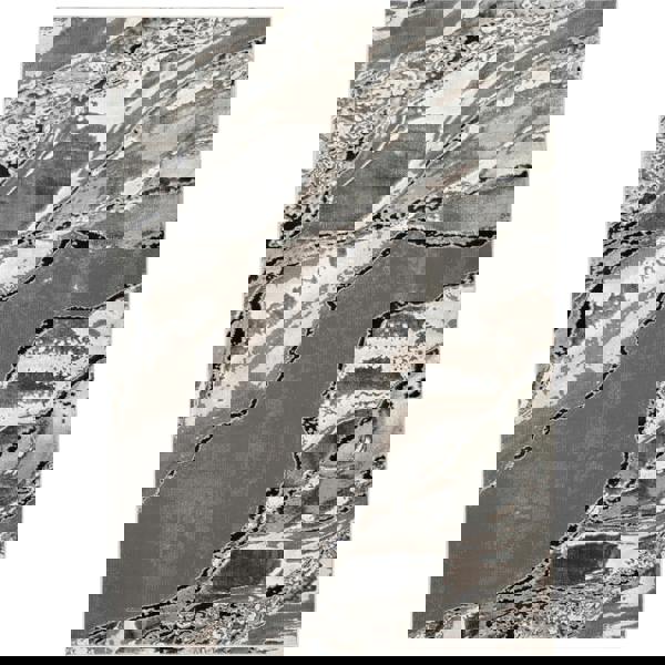 Smart Living Parma Modern Shimmer Rug - Grey