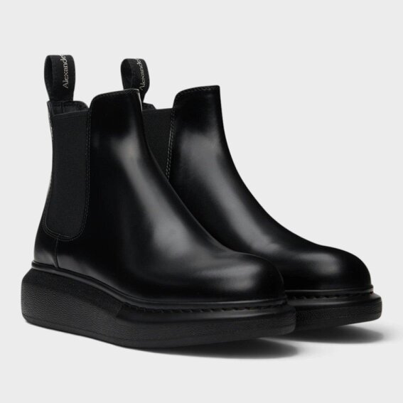 Alexander McQueen Hybrid Chelsea Boot Black