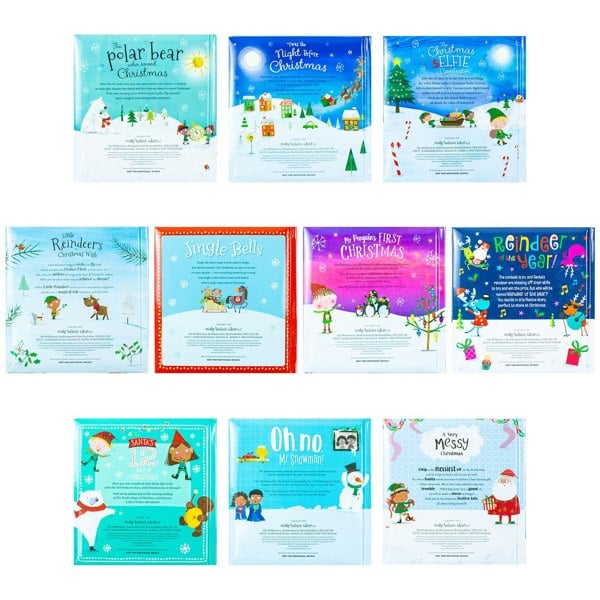 Christmas Storybook 10 Book Set - Perfect for Ages 0-5 Years