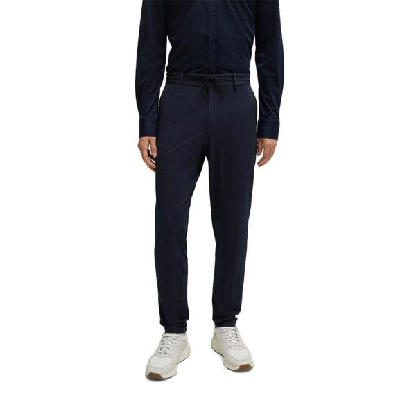 Boss Mens Genius Chinos - Dark Blue - 