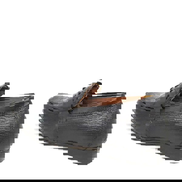 HX London Sutton Textured Penny Loafers