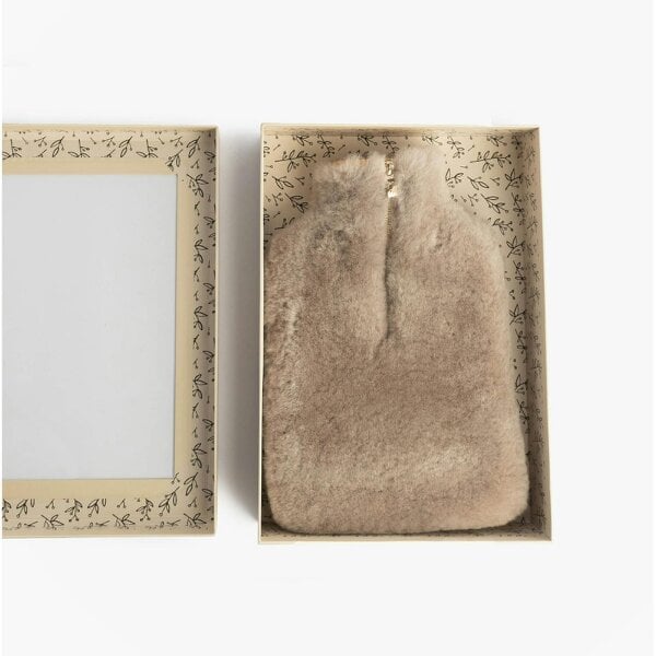 HOS Sheepskin IRIS Sheepskin Hot Water Bottle Sheepskin   in  Grey