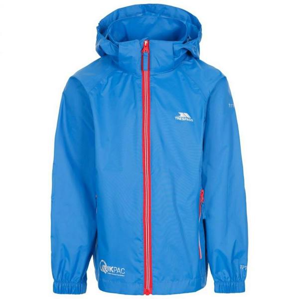 Trespass Childrens/Kids Qikpac X Unisex Packaway Jacket - Blue - 