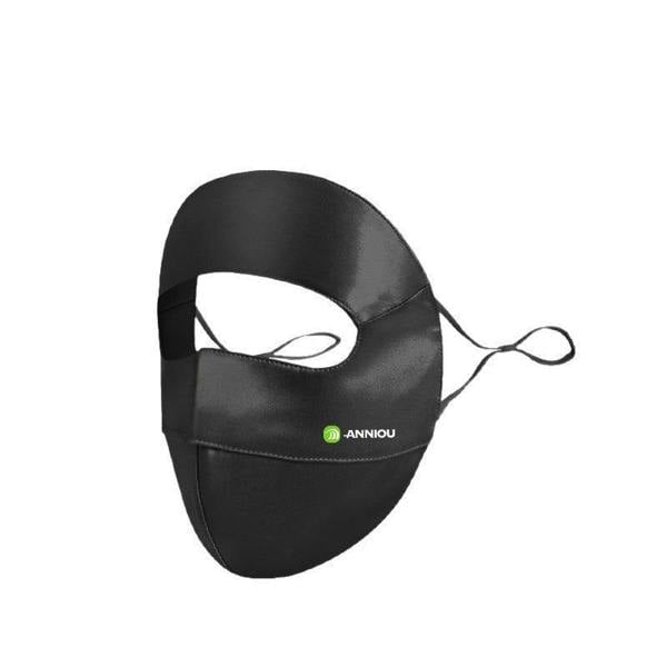 Anniou 100% Mulberry Silk Sunscreen Face Mask - Black
