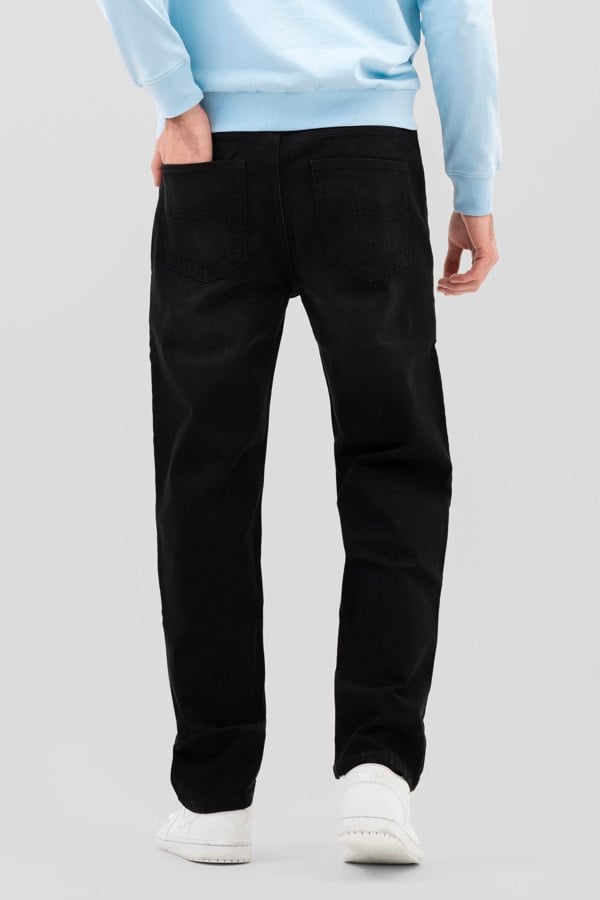 ENORSIA Black Enorsia Authentic Straight Fit Jeans
