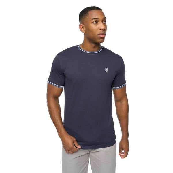 Crosshatch Mens Shellworth T-Shirt - Navy