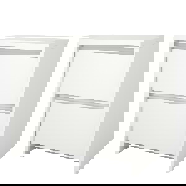 Furniture To Go Next Nightstand 2 Drawers White