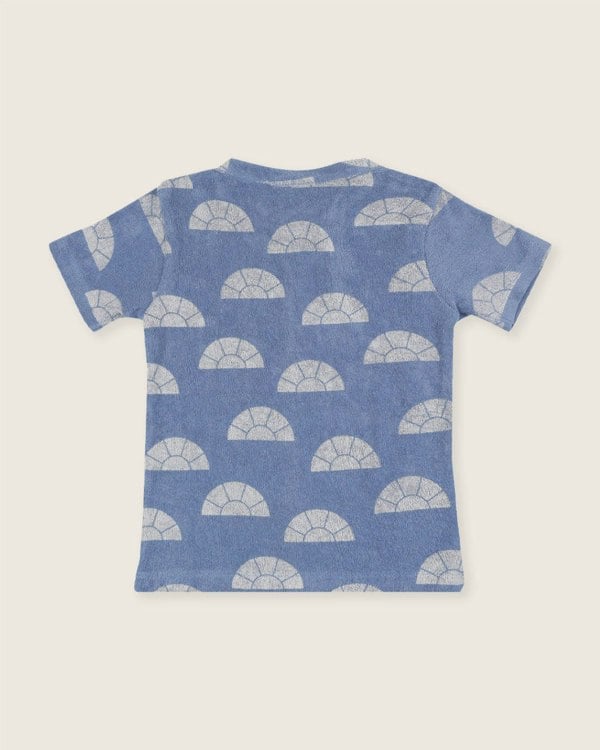 Sustainable terry kids short-sleeve t-shirt