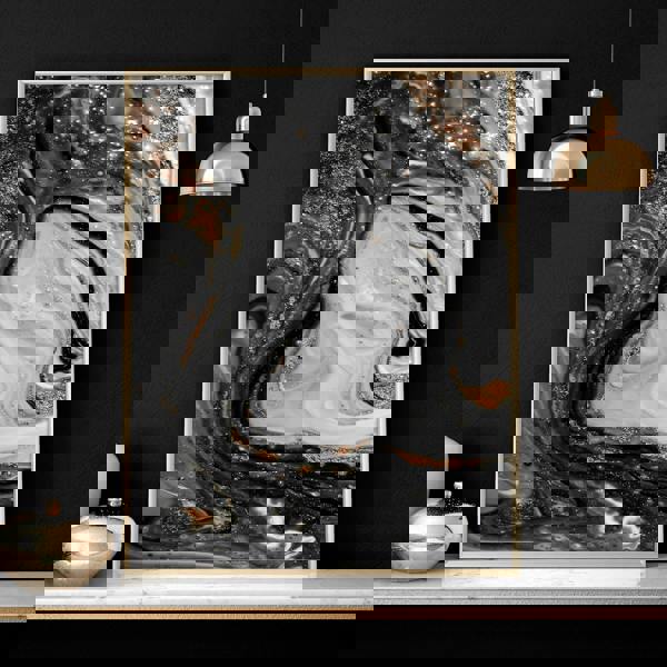 Contemporary art for living room | set of 3 wall art prints