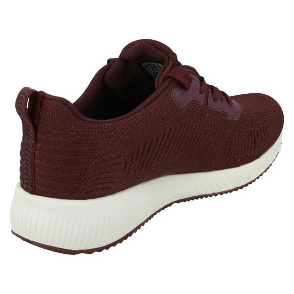 Skechers Ladies Skechers Bobs Sports Memory Foam Trainers Total Glam 32502