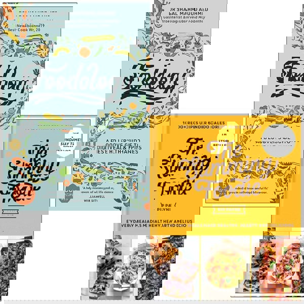 Foodology By Saliha Mahmood Ahmed & The Slimming Foodie By Pip Payne 2 Books Collection Set