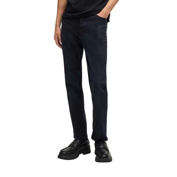 Boss Mens Tapered Jeans - Dark Blue - 