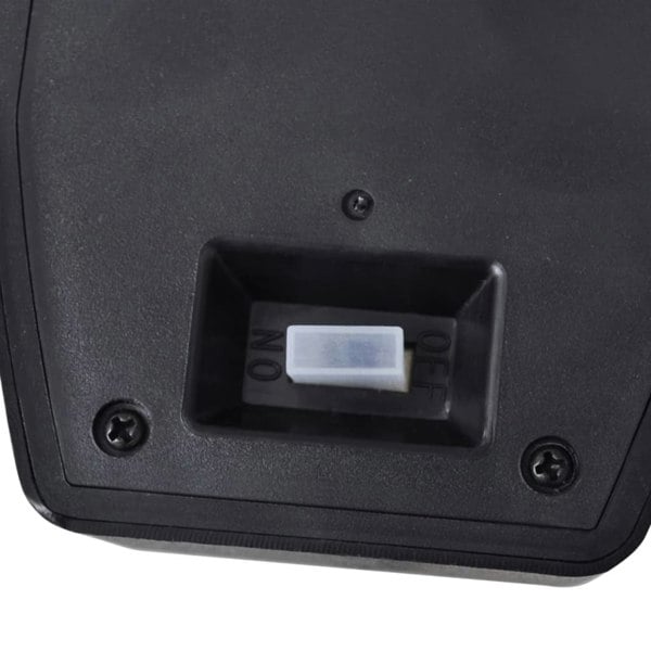 Berkfield Solar Wall Lamps 2 pcs with Motion Sensor Black