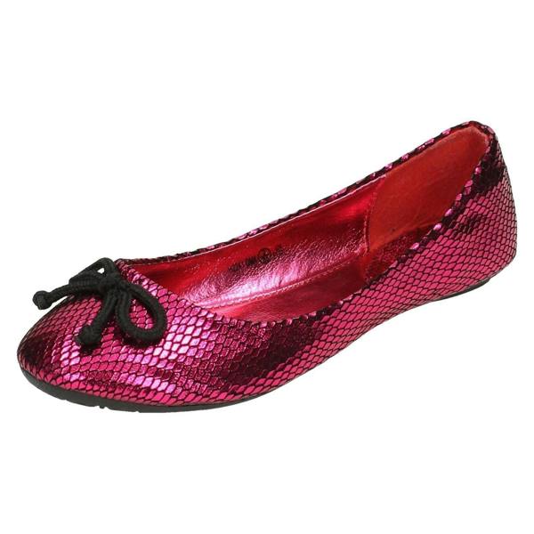 Cutie Girls Cutie Bow Detail Ballet Shoes H2241