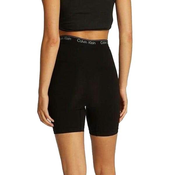 Calvin Klein Womens/Ladies Seamless Slim Compression Shorts - Black - 