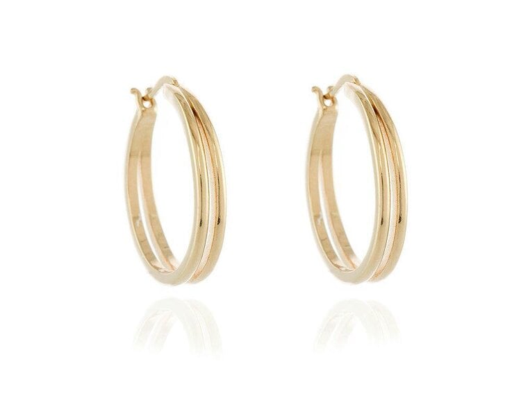 Cachet London Lana 25mm Gold Hoop Earrings