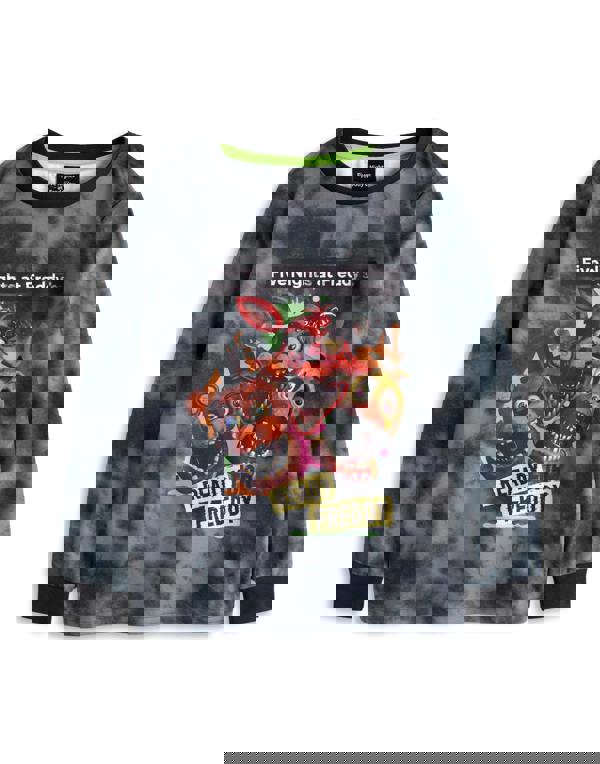 Five Nights At Freddy's Boys Black Ready For Freddy Long Sleeve Long Leg Pyjama Set