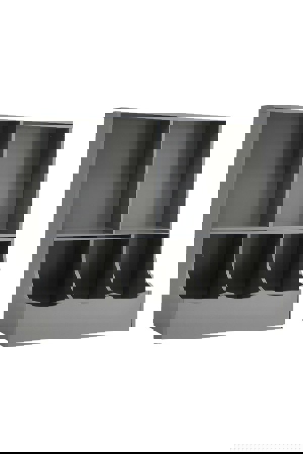 Living and Home 80cm H Double Layer Open Toy Clothing and Bookcase Management Cabinet