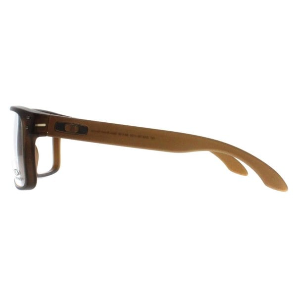 Oakley Glasses Frames OX8156 Holbrook 8156-11 Satin Brown Smoke Men