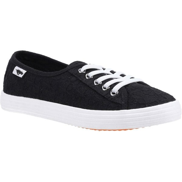 Rocket Dog Chow Chow Elsie Eyelet Casual Shoes - Black