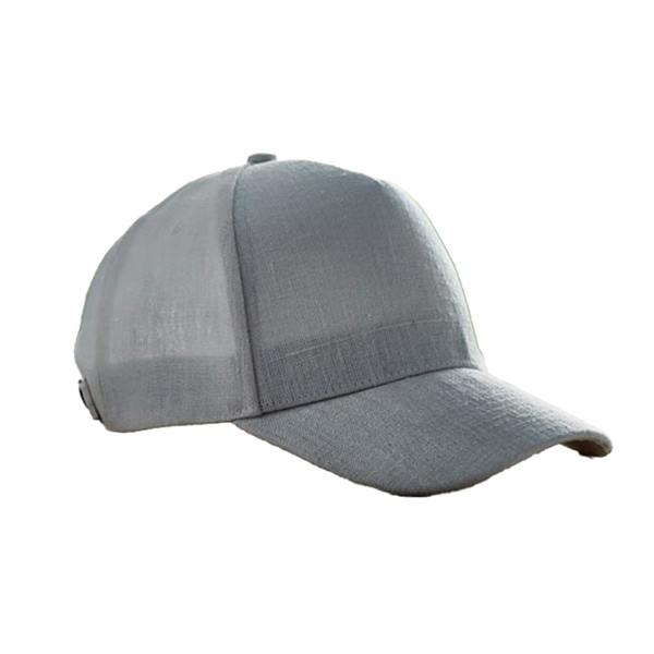 MidOcean Naima Hemp Baseball Cap - Grey - 