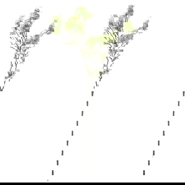 Hill Interiors Plumb Blossom Spray Artificial Flower - Green - 