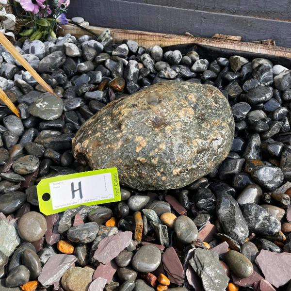 Drilled Natural Bouler H Water Feature