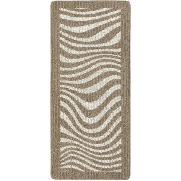 Waves Patterned Washable Mat and Runner Non-Slip | THE RUGS