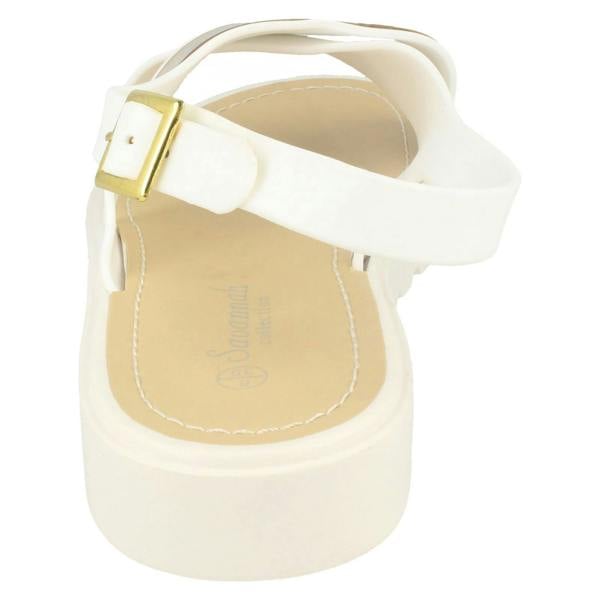 Savannah Ladies Savannah Cross Over Summer Sandals