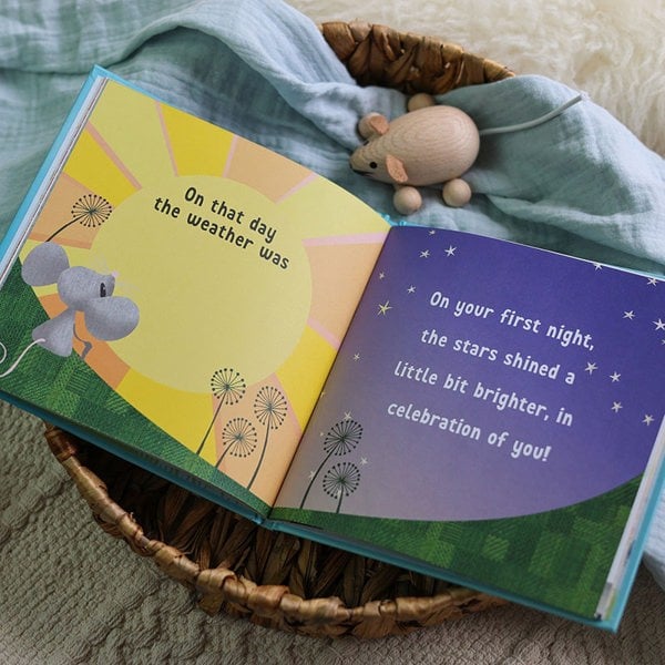 FROM YOU TO ME The Day You Were Born in August Newborn Gift Book