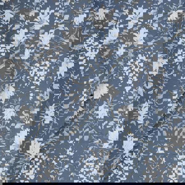 Laura Ashley Parterre Wallpaper - Dark Seaspray - 10m