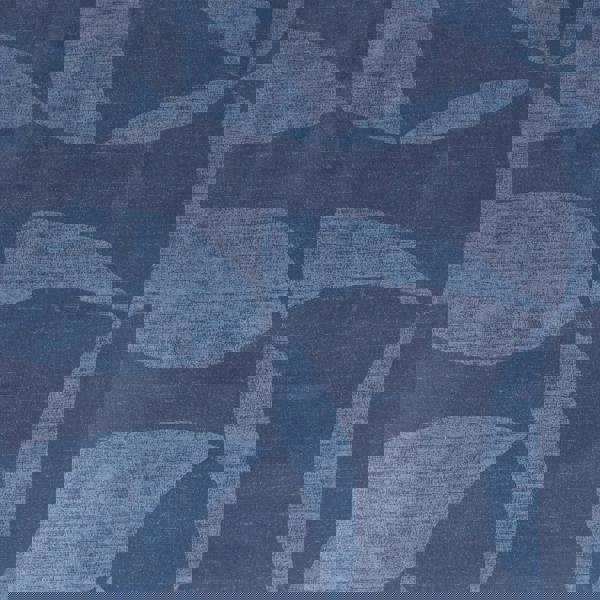 Smart Living Cutout Textured Geo Duvet Cover With Pillowcases - Blue