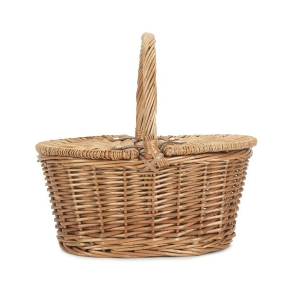 Wicker Picnic Baket with Lining
