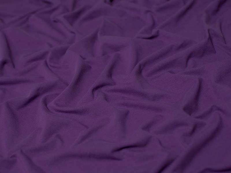 Minerva Core Range Minerva Heavy Cotton Jersey Stretch Knit Fabric - Plain Design Dressmaking Fabric, 160 cm / 63" Wide - per metre