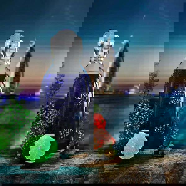 Anfar 1950 Summer in Dubai Extrait 100ML bottle Dubai skyline scene