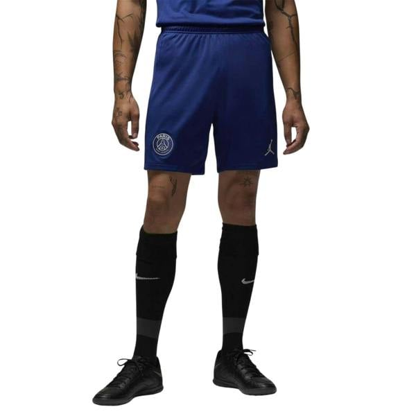 Nike Mens Air Jordan Paris Saint Germain FC Football Shorts - Blue/Phantom - 