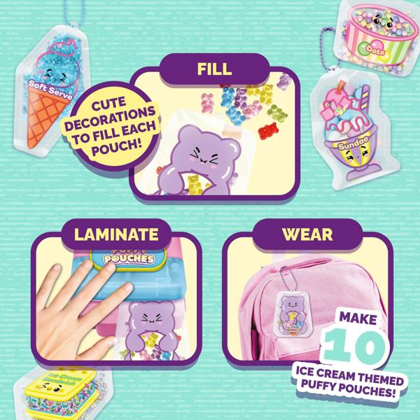 Puffy Pouches Themed Set - Ice Creamery
