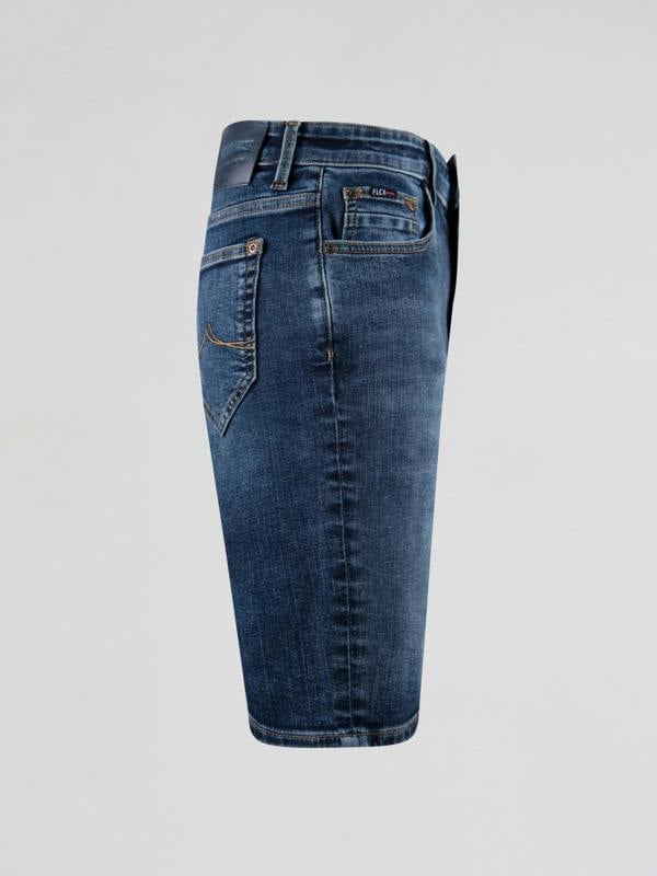 Mish Mash Paul Denim Shorts - Dark Blue