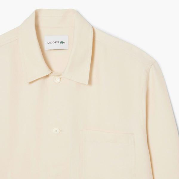 Lacoste CH1841 Linen Blend Overshirt