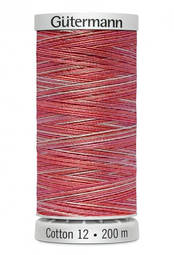 Gutermann No 12 Sulky Cotton Embroidery Thread 200m Cotton Thread Suitable For Embroidery