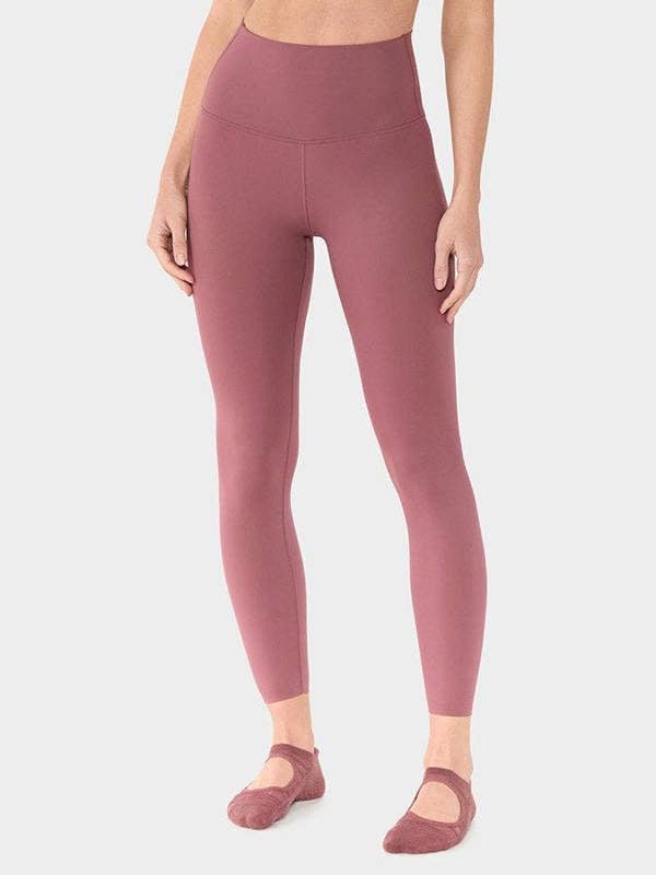 Tavi High Waisted 7/8 Tight Leggings - Deep Ember