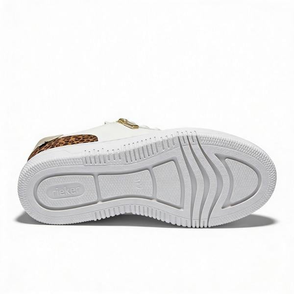 Rieker Rieker ENYA Womens Court Trainers White Multi