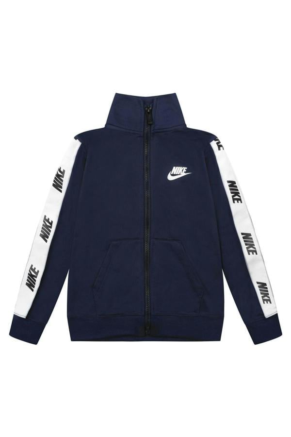 Nike Boys NSW Logo Tracksuit in Navy