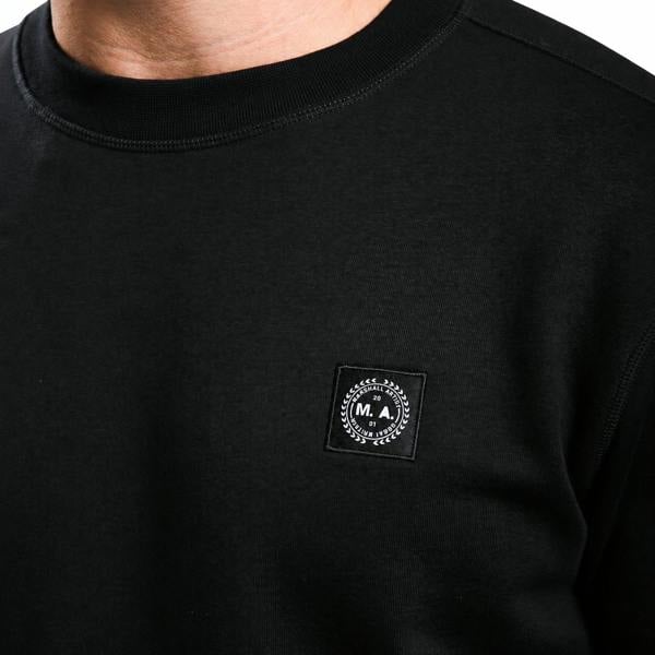 Marshall Artist Marchio Crew Sweatshirt Black